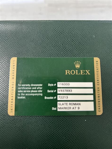 duplicato certificato rolex|rolex warranty card.